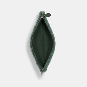 Charter Pouch In Signature Shearling